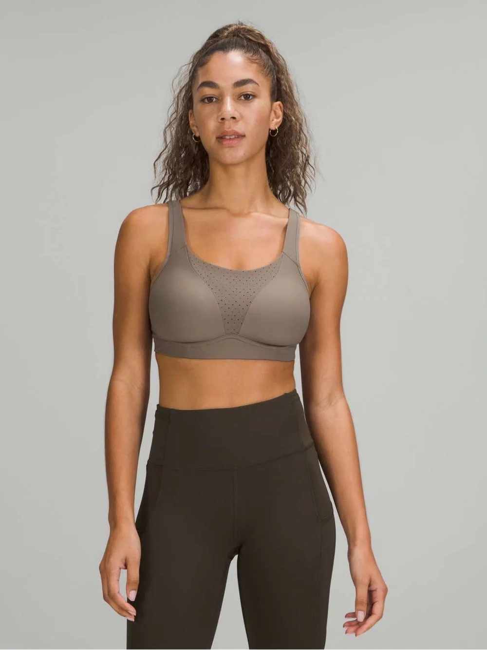 lululemon athletica Taupe Adjustable-Strap Sports Bra - Picture 2 of 2